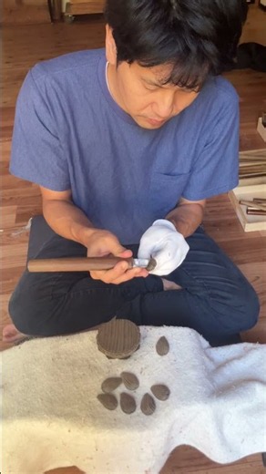 2500年前の神代杉で彫る仏像 台座編 #woodart #木彫