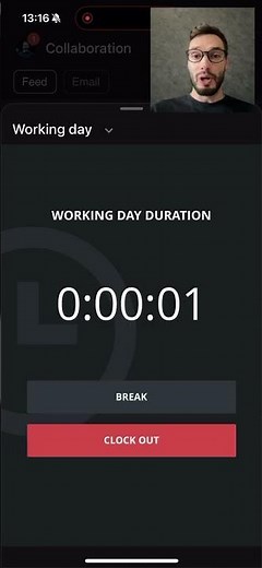 Mobile Clock-In in Bitrix24