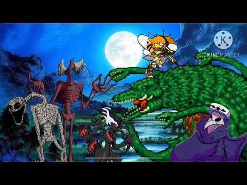 Fnf mega mashup-natures aggression(Aurora x bee-ware x silver edge x more) earth day special
