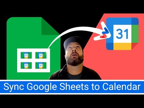 Add Google Sheets Rows to Calendar Automatically 📅✨