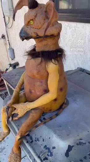 Life size Star Wars Salacious Crumb Prop