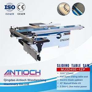 [Hot Item] 45-90 Degree Tilt Electric Panel Saw with Altendorf Style Sliding Table