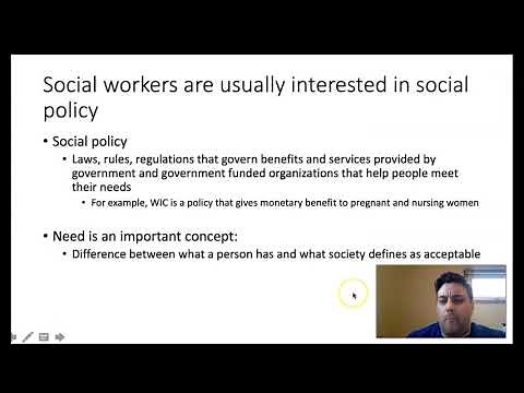 Intro to social welfare policy