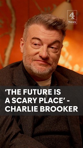 22K views · 73 reactions | Charlie Brooker - creator of dystopian sci-fi smash-hit 'Black Mirror' - sits down with Channel 4 News to discuss his hopes and fears for the future. With the world full of wars, post-truth politicians and tech overlords, the return the show for its seventh series seems eerily well-timed.#Blackmirror #Sci-fi #Dystopia #Charliebrooker #Netflix | Channel 4 News | Facebook