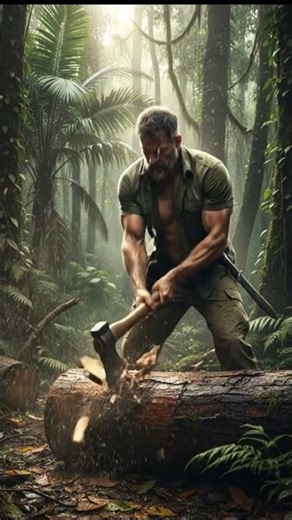 Building a Jungle House from Scratch 🌿🏠 #shorts