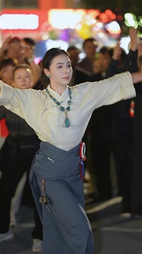Yongji,beautiful and melodious Tibetan dance "Zhuogenma"