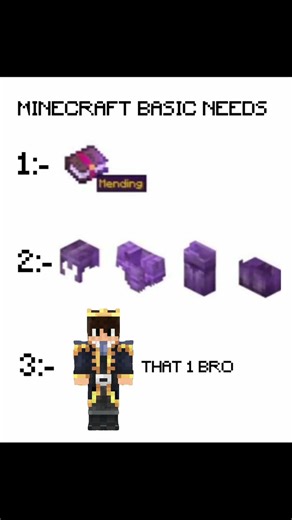 Minecraft BASIC NEEDS #minecraft #minecraftmusic #gaming #minecraftgameplay #minecraftgaming