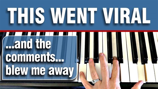 What happened after I posted myself playing only three notes