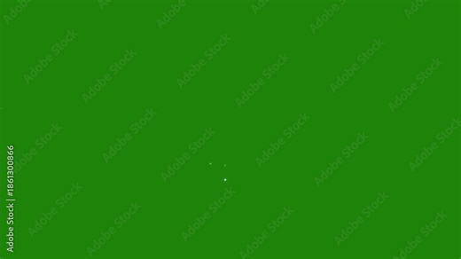 Fairy Lights and Twinkle Stars, Twinkling Glitter Stars Animation with Doodle Sparkle Effects, Blinking Retro Starburst Animation on Green Screen for Festive Use