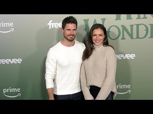 Robbie Amell and Italia Ricci attend Amazon Freevee and Prime Video’s Winter Wonderland 2023 Party