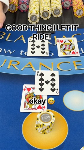 LETTING IT RIDE & HITTING $500,000 BLACKJACK #perfectpair #casino #gambling #blackjack