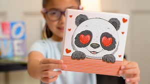 1.3K views · 20 reactions | Summer fun right here! Get kids dotting and just watch those smiles殺 Design Name: Panda Love Code: DBX.064 Diamond Shape: Round (partial coverage) Skill Level: Beginner STOCK-UP and keep kids busy this summer sale: See our Dotz Box sale that's running June 14-23, 2024 and BOGO 50% off selected kits. https://www.diamonddotz.com/bogo-2024 #diamonddotz #diamondpainting #kidsdiamondpainting #beginnerdiamondpainting | Diamond Dotz | Facebook