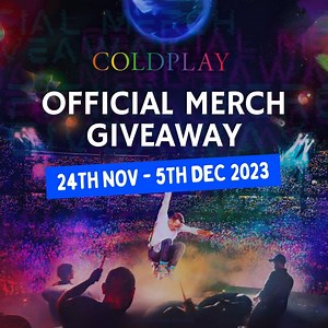 COLDPLAY LIVE IN KL WAS SURREAL and you deserve a momento to keep the memory alive with some official merch 😎 To cop some merch, all you have to do is : 1) Save Coldplay's "Music Of The Spheres" World Tour Playlist on Spotify 2) Answer two simple questions 3) 3 lucky winners will be selected! Contest ends on the 5th of December 2023! So Click the Link below to join 😋 WMM.lnk.to/coldplaymerchgiveaway #coldplay #merchgiveaway #concert #liveinkl #dontmissit #joinnow | Warner Music Malaysia