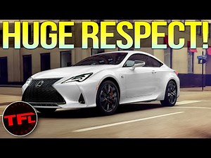 The 2021 Lexus RC 350 F Sport Black Line Is A Great GT Car That Deserves More Respect — Here's Why!