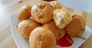 Mini cake jambon gruyère