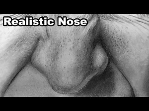 How to Draw a Hyper Realistic Sketch - Nose | Portrait Drawing Tutorial for Beginners