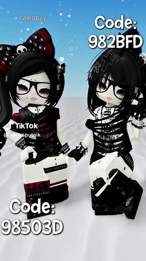 Moe and Emo Roblox Matching Outfit Ideas