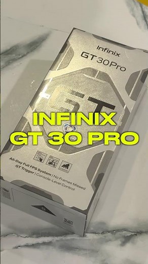 Infinix GT 30 Pro Unboxing (Shadow Ash): Budget Gaming Phone with Shoulder Triggers