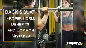 32 reactions | The back squat is an awesome compound, lower body exercise. Here are a few of the key benefits clients can expect from back squatting.  https://bit.ly/3AhCpmH | ISSA (International Sports Sciences Association) | Facebook
