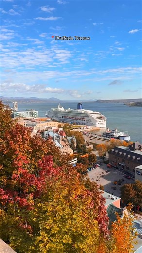 Must-visit spots in Quebec City this fall🍁 Join Audrey-Lyne as she shares some her favourite spots to visit during the fall season: 📍Dufferin Terrace: This scenic boardwalk offers stunning views of the St. Lawrence River and the iconic Château Frontenac. 📍Samuel-De-Champlain Promenade: This picturesque waterfront park features views of the St. Lawrence River and hosts various activities and events. 📍Des Grèves Trail: Whether you're walking, jogging or cycling, this scenic pathway follows the