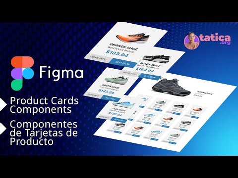 Figma - Creando Componentes para Tarjetas de Productos / Creating Product Cards Components
