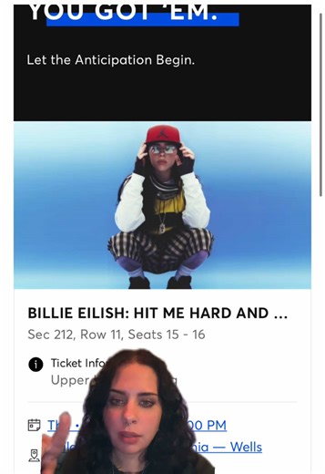 Billie Eilish Concert Ticket Details and Pricing