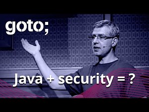 Java Security & the Java Ecosystem • Nicolas Frankel • GOTO 2021