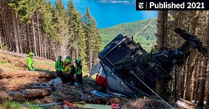 Cable Car Plunges in Italy, Killing at Least 14 People (Published 2021)