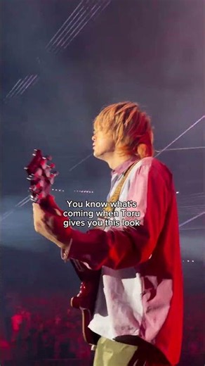 Toru's happy place 🖤🎸