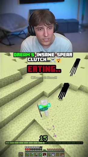 Dream's Insane Spear Clutch... 😱 💀