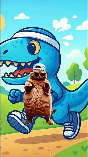 Cat and rocky excursive time kids #fun #memes #rockynstuff #catshorts #animation #kiddos #funny