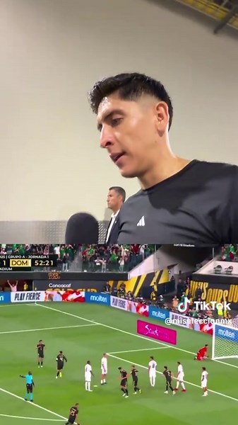 Después del triunfo ante República Dominicana 🇩🇴 te dejamos #LaReacción de Edson Álvarez 👀🔥 #seleccionmexicana #CopaOro #mexico #EdsonAlvarez #edson