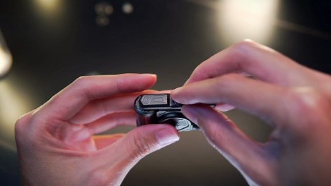 Fidget Roller, Metal - Adult Handheld Fidget Toy | Helps Relieve Stress, Anxiety, Tension | Promotes Focus, Clarity | Compactness, Variety of Play (Gray)