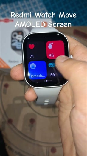 Redmi Watch Move AMOLED Screen Test Unboxing 2025 New #redmiwatchmove#redmiwatch#xiaomi#amoledscreen