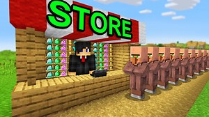 Minecraft But I Open A STORE! 💰 #Minecraft | xNestorio