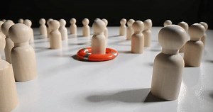 Figure Human Life Preserver Between Wooden Stock Footage Video (100% Royalty-free) 3432731859 | Shutterstock