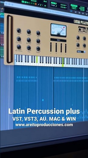 Latin Percussion Plus Loops VST, VST3, AU WIN MAC , ritmo de Son Cubano