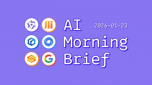 Qwen团队开源Qwen3-TTS多语言语音合成模型【AI 早报 1月23日】