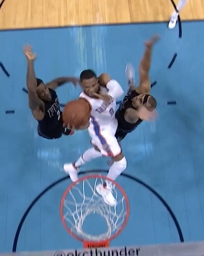 417K views · 6.5K reactions | On this day in 2016... Russell Westbrook posted the NBA's first 50-point triple double in 41 years! 勞 | NBA Europe | Facebook