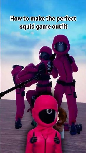 DTI SQUID GAME GUARD TUTORIAL 💅🦑 #dresstoimpress #dti #roblox
