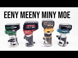 18v Router Comparison | Which is better? Makita, Milwaukee, DeWALT or HiKOKI (Metabo HPT)