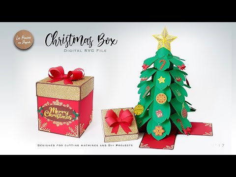 SVG PROJECT CHRISTMAS BOX ASSEMBLY TUTORIAL | LPP N17