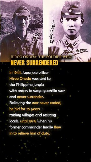 The Soldier Who Fought WWII for 29 Years | Hiroo Onoda’s Story
