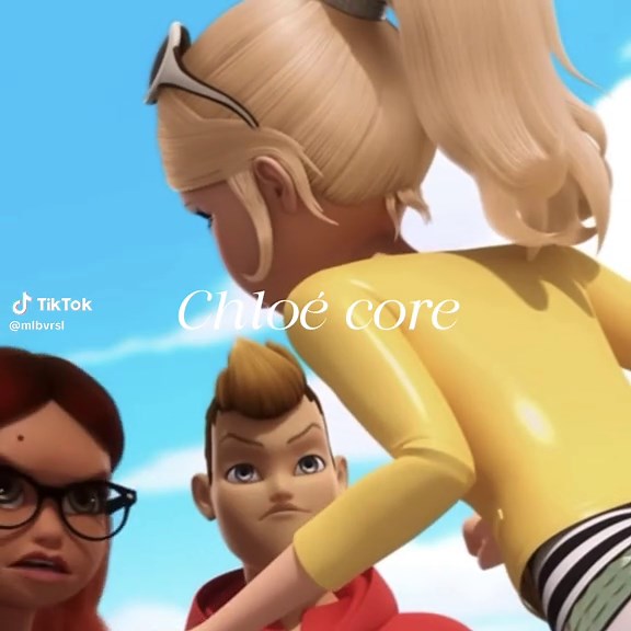C dommage qu’elle a dériver en s3 mais bon je pref zoe qd mm niveau caractère #miraculous #core #miraculousedit #chloebourgeuis #queenbee