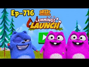 Lemmings Launch Super Excited Gameplay Grizzy and Lemmings Launch Shoot Gameplay
