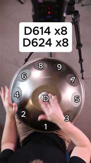 Learn the handpan easily with the Easy Handpan method 🚀 #handpantutorial #handpantutorial
