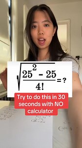 21K views · 340 reactions | No calculator needed! #math #try #todo #no #calc #calculator #challenge | The math tutor | Facebook