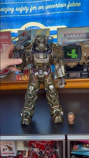 Fallout T60 Camouflage Power Armor 1/6 Figure 🤯