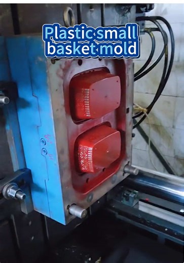 Plastic Small Basket Mold Production Process
