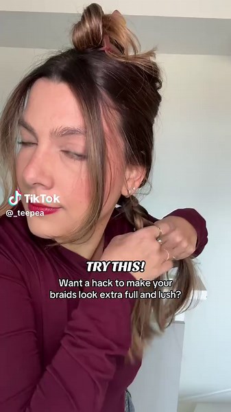 Easy Thin Hair Braid Hack for Lush Hairstyles